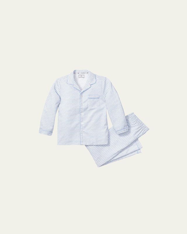 Kid's La Mer 2-Piece Pajama Set, Size 6M-14